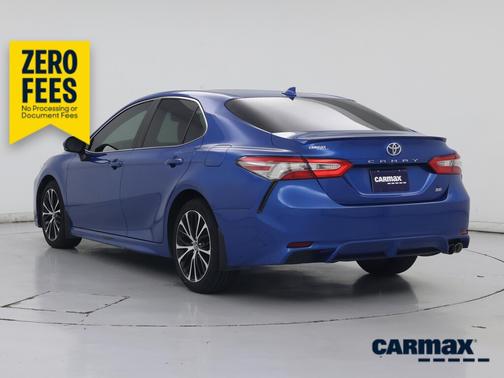 Blue 2019 Toyota Camry SE