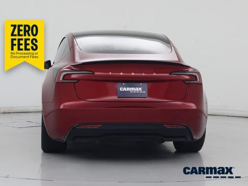 Red 2024 Tesla Model 3 Performance