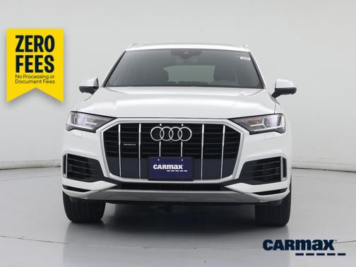 White 2020 Audi Q7 Premium Plus