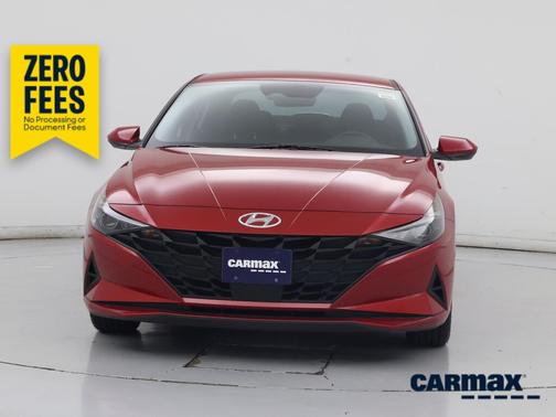 Red 2021 Hyundai ELANTRA SEL