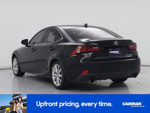 Black 2016 Lexus IS 200t