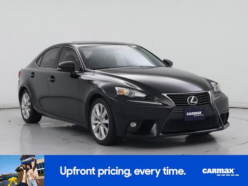 Black 2016 Lexus IS 200t