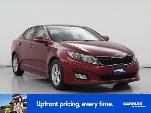 Red 2015 Kia Optima LX