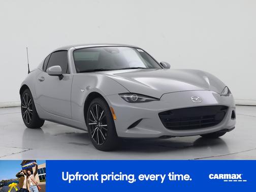 Gray 2024 Mazda MX-5 Miata RF Grand Touring