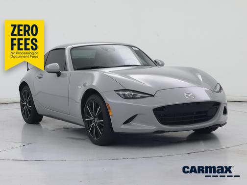 Gray 2024 Mazda MX-5 Miata RF Grand Touring