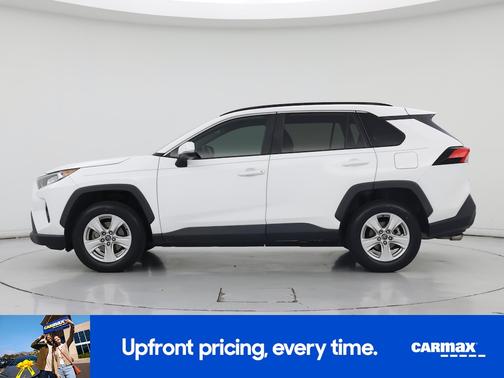 White 2021 Toyota RAV4 XLE