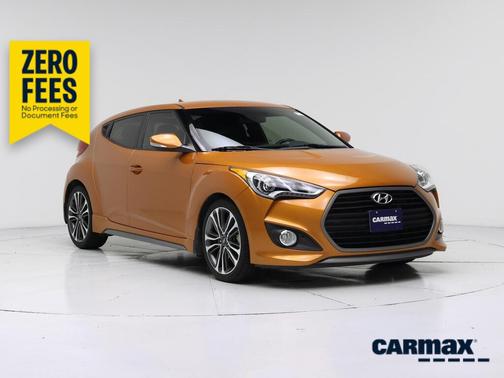 Orange 2016 Hyundai Veloster Turbo