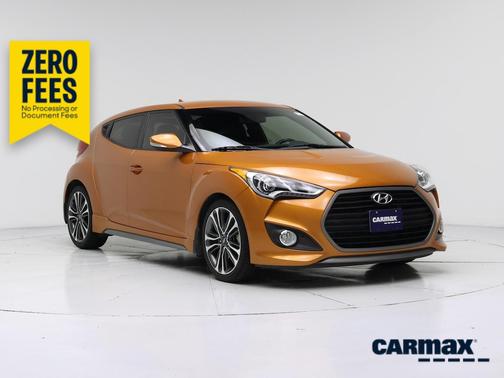 Orange 2016 Hyundai Veloster Turbo