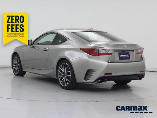 Silver 2015 Lexus RC 350