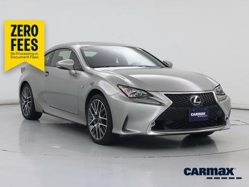 Silver 2015 Lexus RC 350