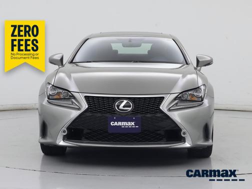 Silver 2015 Lexus RC 350