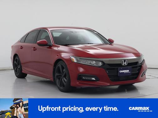 Red 2019 Honda Accord Sport