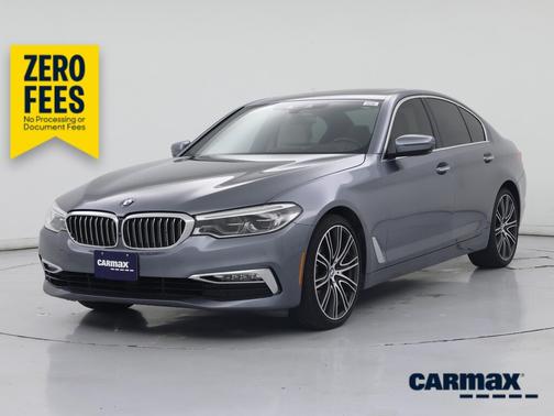 Gray 2017 BMW 540 I