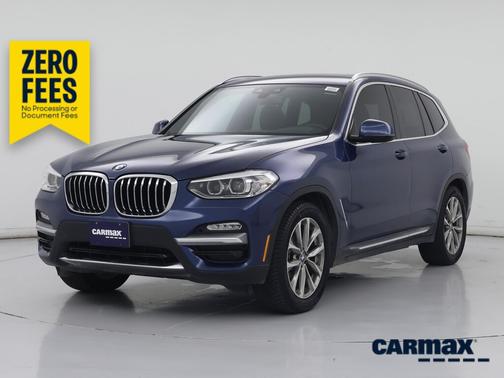 Blue 2019 BMW X3 sDrive30i