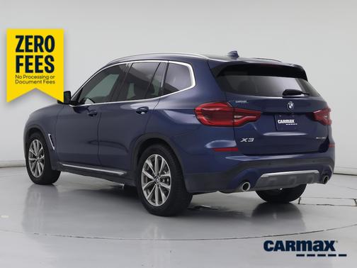 Blue 2019 BMW X3 sDrive30i