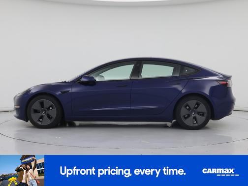 Blue 2021 Tesla Model 3 Long Range