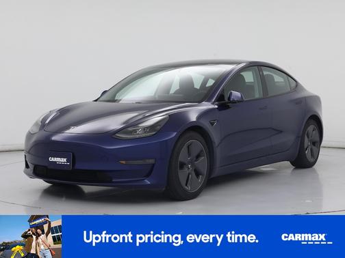 Blue 2021 Tesla Model 3 Long Range