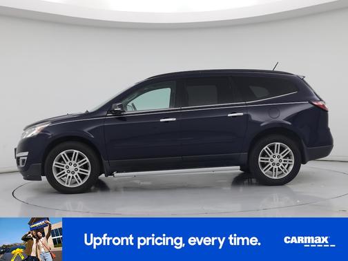 Blue 2015 Chevrolet Traverse LT