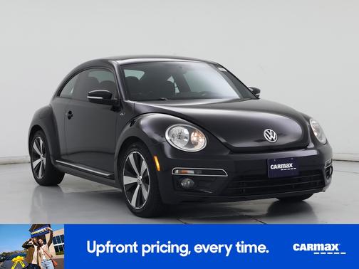 Black 2014 Volkswagen Beetle R-Line