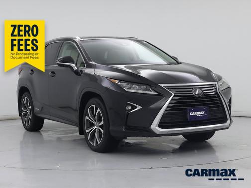 Black 2019 Lexus RX 450h