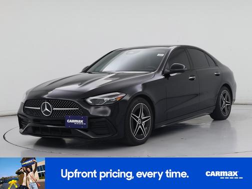 Black 2024 Mercedes-Benz C-Class