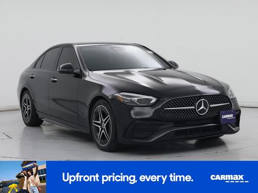Black 2024 Mercedes-Benz C-Class