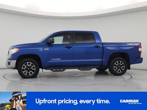Blue 2017 Toyota Tundra SR5