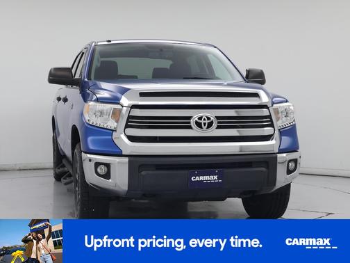 Blue 2017 Toyota Tundra SR5