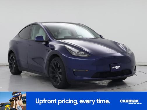 Blue 2023 Tesla Model Y Long Range
