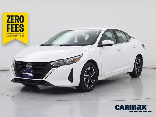 White 2024 Nissan Sentra SV