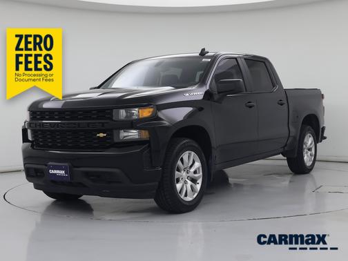 Black 2021 Chevrolet Silverado 1500 Custom
