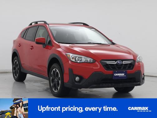 Red 2021 Subaru Crosstrek Premium