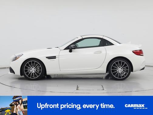 White 2019 Mercedes-Benz AMG SLC 43