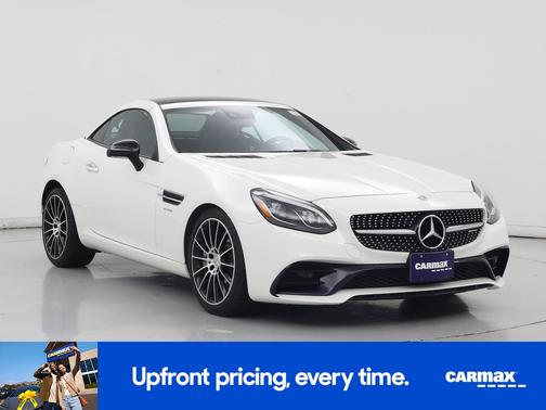 White 2019 Mercedes-Benz AMG SLC 43