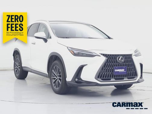 White 2024 Lexus NX 350h Luxury