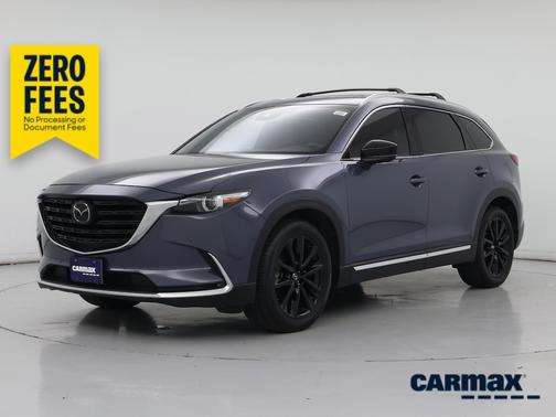 Blue 2021 Mazda CX-9 Carbon Edition