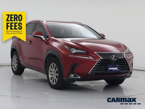 Red 2021 Lexus NX 300