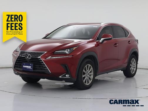 Red 2021 Lexus NX 300