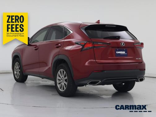 Red 2021 Lexus NX 300