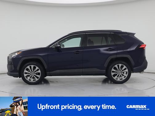 Blue 2020 Toyota RAV4 XLE Premium