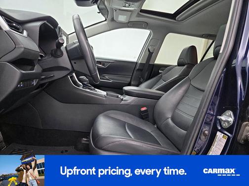 Blue 2020 Toyota RAV4 XLE Premium