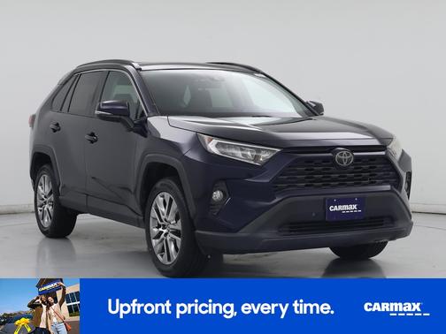 Blue 2020 Toyota RAV4 XLE Premium