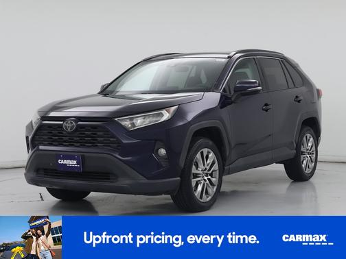 Blue 2020 Toyota RAV4 XLE Premium