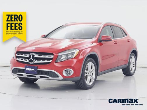 Red 2018 Mercedes-Benz GLA 250