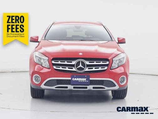 Red 2018 Mercedes-Benz GLA 250