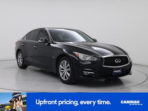Black 2017 INFINITI Q50