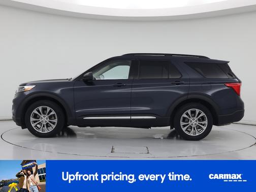 Blue 2023 Ford Explorer XLT