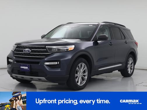 Blue 2023 Ford Explorer XLT
