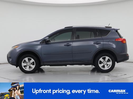Blue 2014 Toyota RAV4 XLE