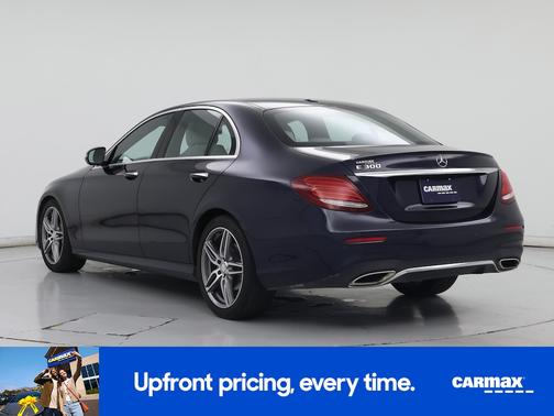 Blue 2017 Mercedes-Benz E-Class